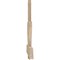 Ekena Millwork Kennewick Rough Sawn Timber Gable Bracket, Douglas Fir, 108"W x 36"H x 2"D x 6"F, 8/12 Pitch GBW108X36X0206KEN00RDF - alternate 3